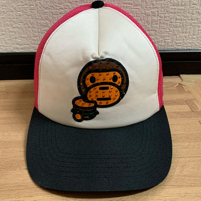 キャップ【セット】Ape Cap Babymilo グレー / オレンジ ライン ...