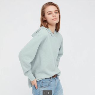 ユニクロ(UNIQLO)のユニクロ　ワッフルプルパーカ♡XL(パーカー)