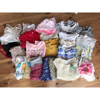 ベビーギャップ(babyGAP)の女の子　90サイズ　春夏物　まとめ売り(Tシャツ/カットソー)