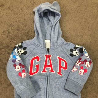 ギャップキッズ(GAP Kids)のGAP ミッキー パーカー 95cm(ジャケット/上着)