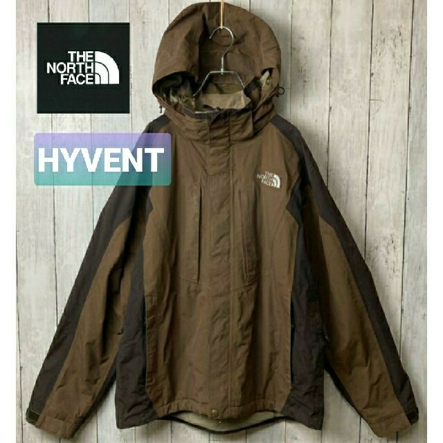 THE NORTH FACE(ザノースフェイス)の【CON CON様専用】ノースフェイス HYVENT  フード着脱 美品USED メンズのジャケット/アウター(ナイロンジャケット)の商品写真