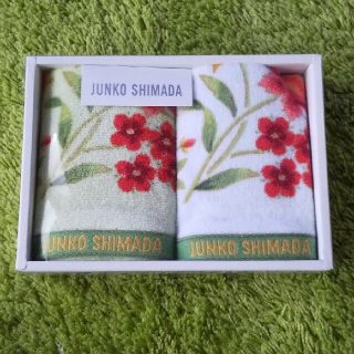 ジュンコシマダ(JUNKO SHIMADA)のジュンコシマダ★ウォッシュタオル２枚(タオル/バス用品)