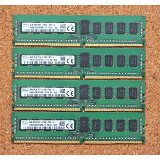 【みねさん専用】SK hynix 8GB DDR4 RDIMM 24枚セット(PCパーツ)