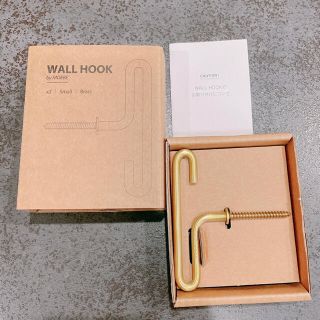 ムジルシリョウヒン(MUJI (無印良品))のMOEBE   WOLL HOOK  small （変色なし）(その他)