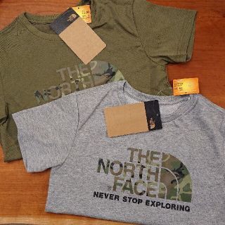 ザノースフェイス(THE NORTH FACE)の新品 ノースフェイス Ｔシャツ 140 ２枚セット(Tシャツ/カットソー)