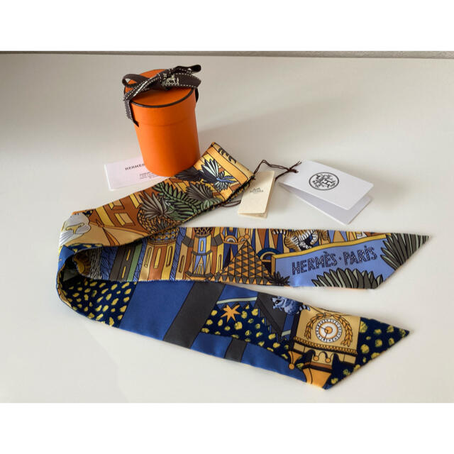 ☆ご専用☆✨タグ付新品未使用✨HERMES エルメス ツイリー アニマ