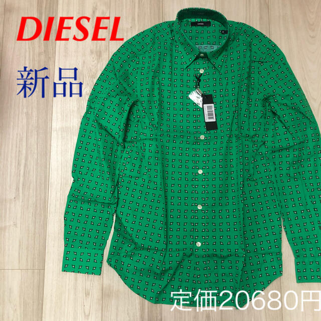 diesel 長袖シャツ ブラック