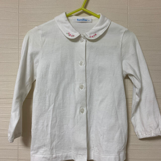 familiar(ファミリア)のFamiliar    丸襟　ブラウス キッズ/ベビー/マタニティのキッズ服女の子用(90cm~)(ブラウス)の商品写真