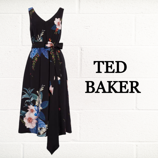 TED BAKER - ★SALE☆【TED BAKER】花柄Trinniジャンボリードレス