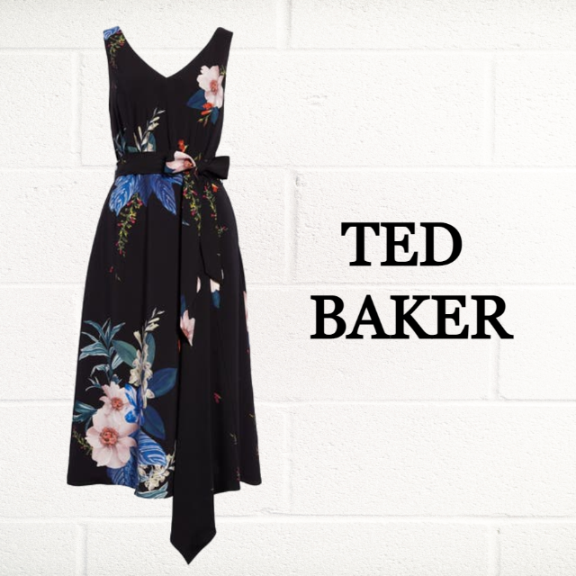 ★SALE☆【TED BAKER】花柄Trinniジャンボリードレス