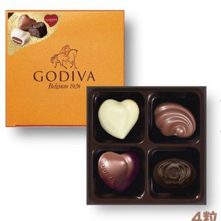 チョコレート(chocolate)のＧＯＤＩＶＡ  ゴールドアソートメント 4粒×2個 新品未開封(菓子/デザート)