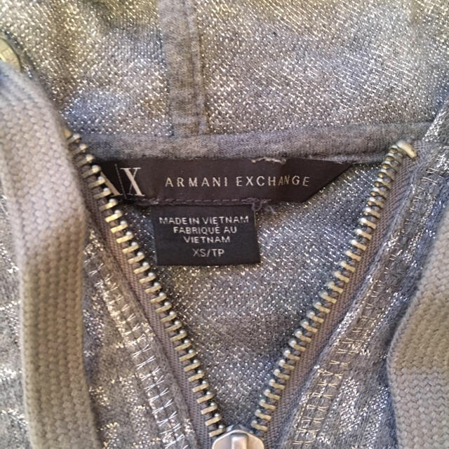 ARMANI EXCHANGE(アルマーニエクスチェンジ)のArmani Exchange パーカー サイズXS レディースのトップス(パーカー)の商品写真