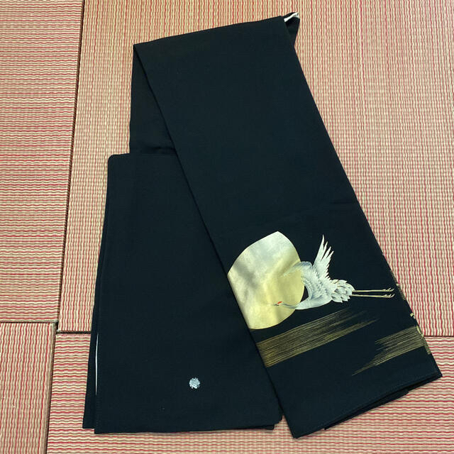 新品高品質 着物　留袖　黒留袖　正絹　能面　鶴の通販 by Rie's ｜ラクマ お得最新作