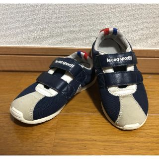 ルコックスポルティフ(le coq sportif)のルコック キッズ スニーカー 18センチ モンペリエ(スニーカー)