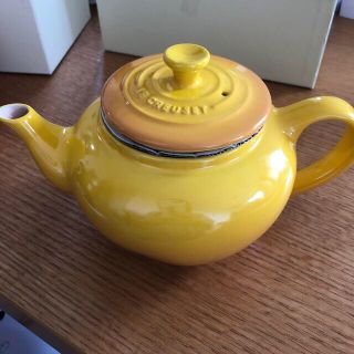 ルクルーゼ(LE CREUSET)のル・クルーゼ　急須(ディジョンイエロー)(食器)