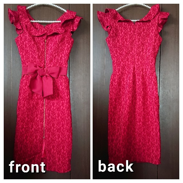 dazzy store(デイジーストア)の【import】レッドドレス レディースのフォーマル/ドレス(ナイトドレス)の商品写真