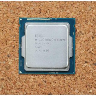 【GOHGOHさん専用】Intel Xeon E3-1231V3 3.40GHz(PCパーツ)