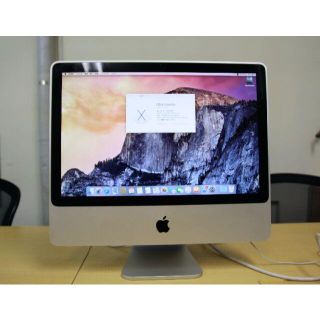 アップル(Apple)のimac Early2008 20インチ(デスクトップ型PC)