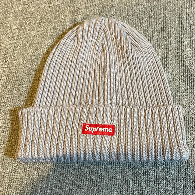 Supreme Overdyed Beanie Grey