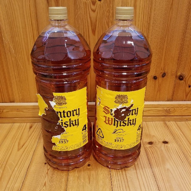 SUNTORY WHISKY 角瓶 4L 2本