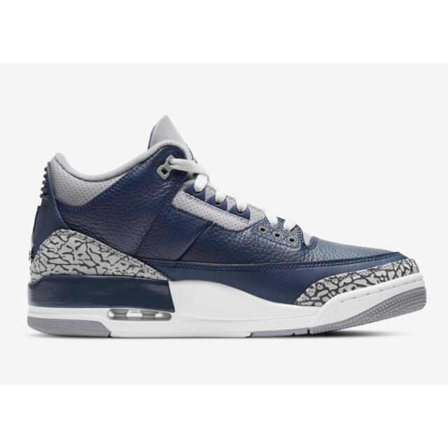 NIKE(ナイキ)のNIKE AIR JORDAN3 RETRO midnightnavy 26.5 メンズの靴/シューズ(スニーカー)の商品写真