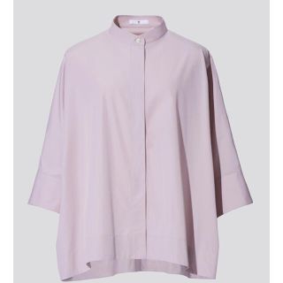 ユニクロ(UNIQLO)のUNIQLO +J　スーピマコットンドルマンスリーブシャツ　(七分袖)(シャツ/ブラウス(長袖/七分))