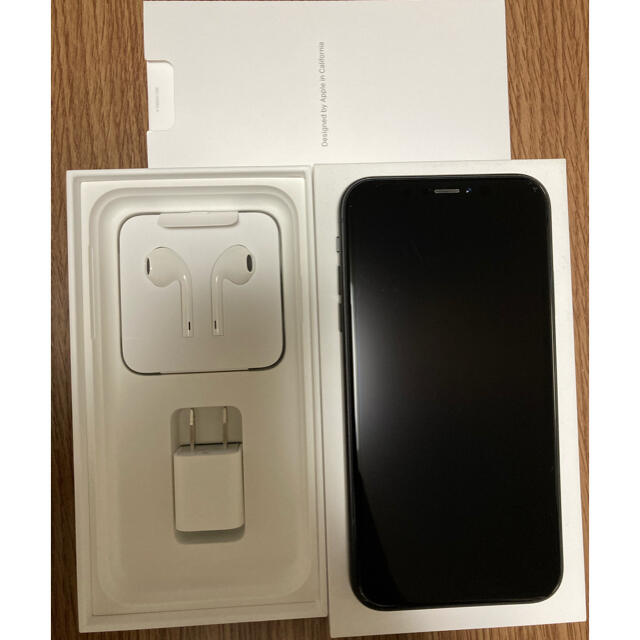 スマホ/家電/カメラiPhone XR Black 128gb シムフリー