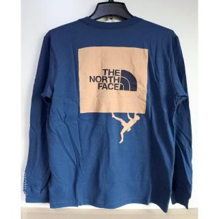 ザノースフェイス(THE NORTH FACE)の★ ノースフェイス クライム スクエアロゴ 長袖Tシャツ USメンズS(Tシャツ/カットソー(七分/長袖))