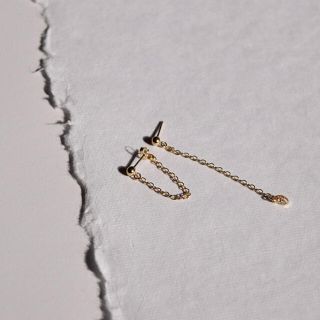 エンフォルド(ENFOLD)のChain gold small pierce No.19(ピアス)