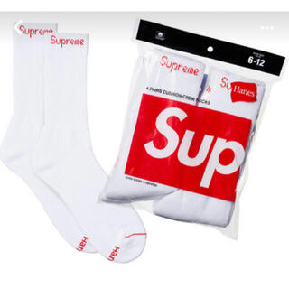 シュプリーム(Supreme)のSupreme Hanes Crew Socks(ソックス)