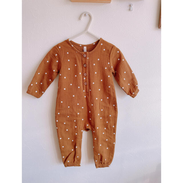 ☆最終お値下げ☆Quincy Mae Woven Jumpsuit  6-12m