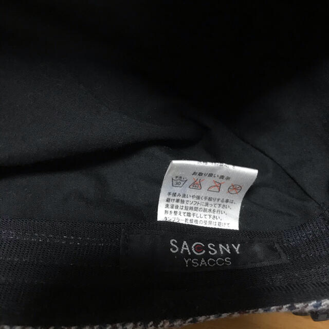 SACSNY Y'SACCS(サクスニーイザック)のハンチング帽子　SACSNY Y‘SACCS 美品✨ メンズの帽子(ハンチング/ベレー帽)の商品写真