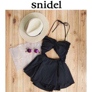 スナイデル(SNIDEL)のsnidel ワンピースライクスウィムウェア(水着)