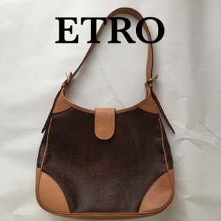 ETRO エトロ　ショルダーバッグ　ハンドバッグ　ワンショルダー　ペイズリー柄