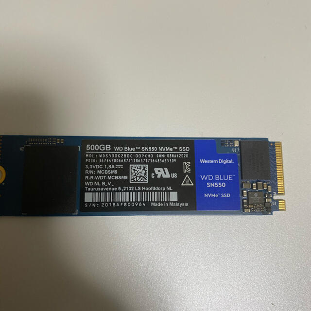 M.2 SSD 500GB Western Digital SN550