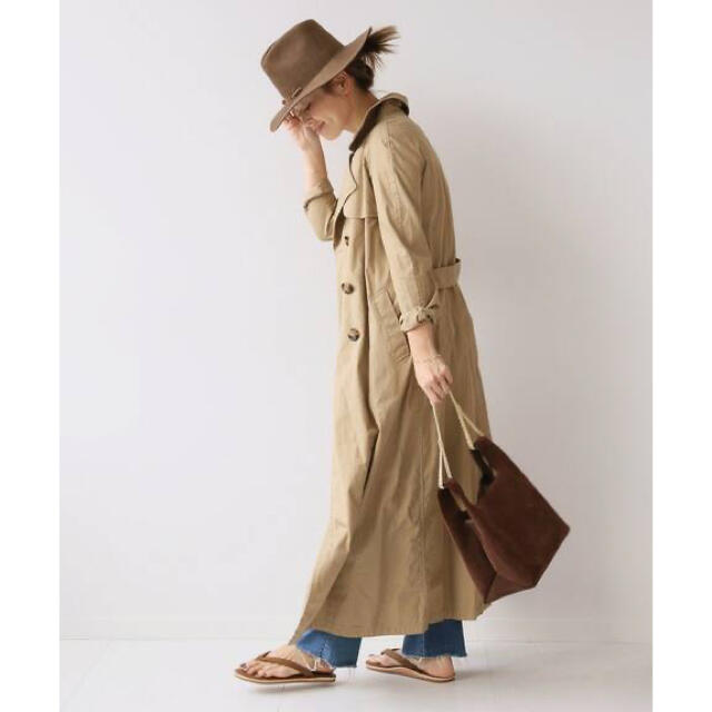 DEUXIEME CLASSE(ドゥーズィエムクラス)の19ss Deuxieme Classe LONG TRENCH COAT レディースのジャケット/アウター(トレンチコート)の商品写真