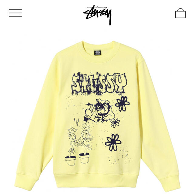 STUSSY(ステューシー)のSTUSSY BAD DREAM CREW  メンズのトップス(スウェット)の商品写真