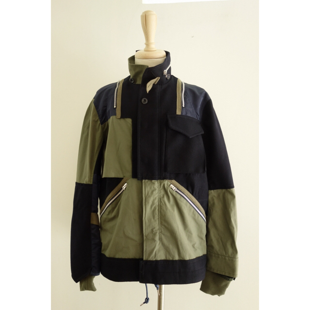 海外 正規品】 - sacai sacai ジャケット 18AW ブルゾン