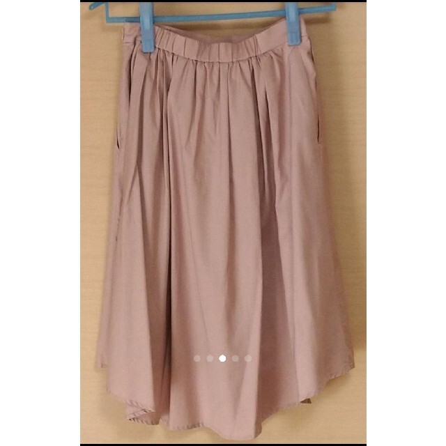 BABYLONE(バビロン)のBABYLONE ギャザースカート レディースのスカート(ひざ丈スカート)の商品写真