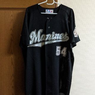 激レア当時物 魂のエース黒木 千葉ロッテマリーンズユニフォームの