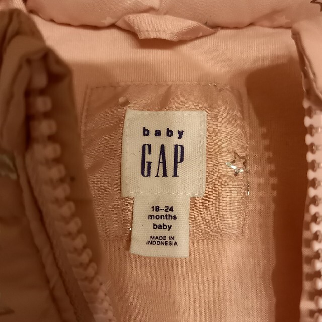 babyGAP(ベビーギャップ)のbabyGAP　ジャンバー　ブルゾン　90 キッズ/ベビー/マタニティのキッズ服女の子用(90cm~)(ジャケット/上着)の商品写真