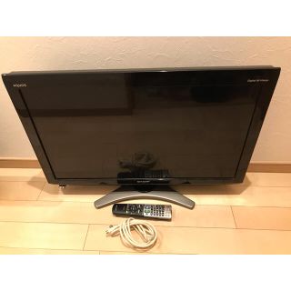 SHARP AQUOS 32型 LC-32E7 純正リモコン、アンテナコード付 | www