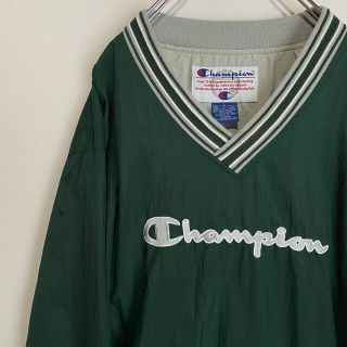 【好配色！】Champion チャンピオン プルオーバー ジャケット Vネック