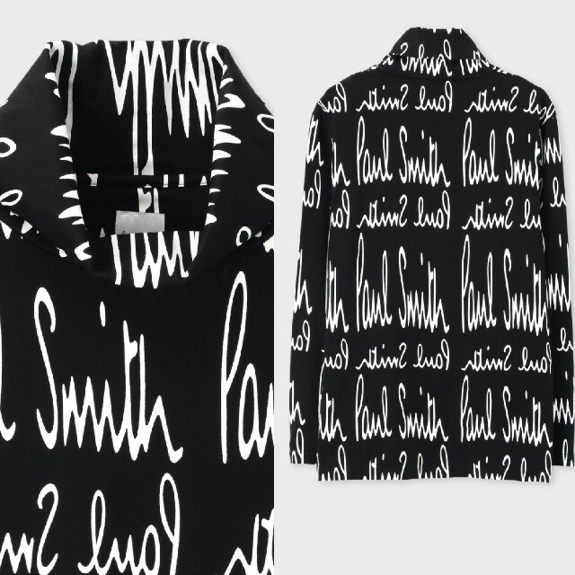 ポールスミス 20AW Archive Logo タートルネック カットソー 大きな