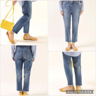 シップス(SHIPS)のSHIPS any別注　Healthy DENIM 22in 2回着用・美品(デニム/ジーンズ)