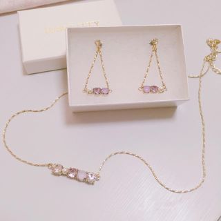 ジャスグリッティー(JUSGLITTY)のJUSGLITTY♡ピアス&ネックレス(ピアス)