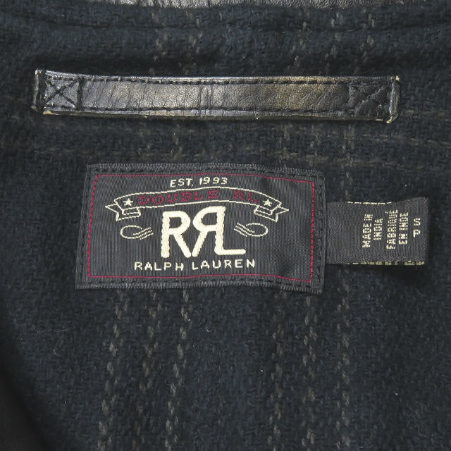 RRL(ダブルアールエル)のRRL Leather Car Coat レザーカーコート ジャケット メンズ メンズのジャケット/アウター(レザージャケット)の商品写真