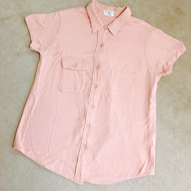 Ciaopanic(チャオパニック)のチャオパニック ピンク シャツ レディースのトップス(シャツ/ブラウス(半袖/袖なし))の商品写真