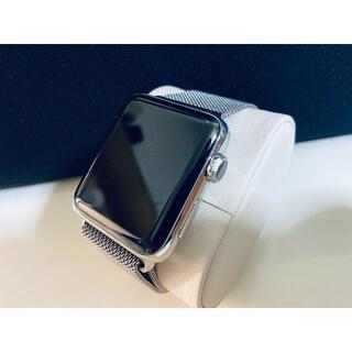 アップルウォッチ(Apple Watch)のApple Watch2 ステンレススチール42ｍｍ アップルウォッチ(その他)