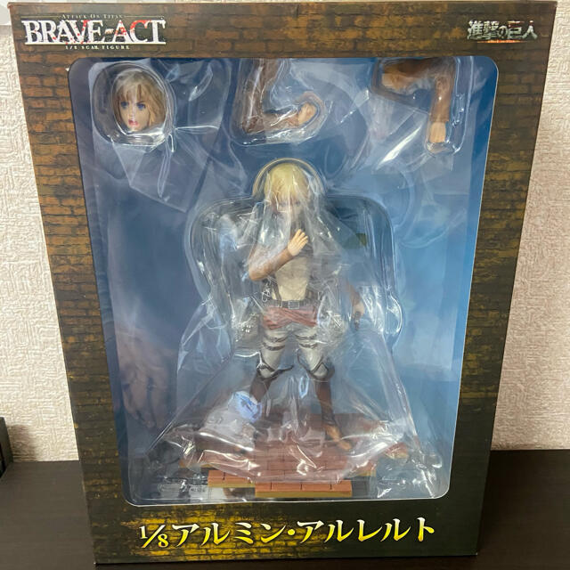 通販・買取 BRAVE-ACT 進撃の巨人 アルミン・アルレルト 1/8 完成品